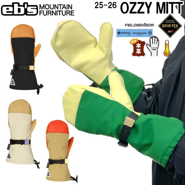 25-26 エビス オジーミット EBS OZZY MITT スキー スノーボード 手袋 25-26...