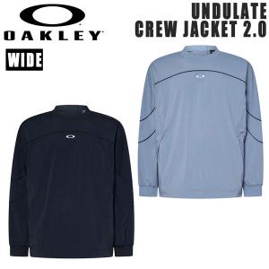 オークリー ゴルフ ウェア OAKLEY UNDULATE CREW プルオーバー ウインド ジャケット 2.0 GOLF｜MOVE