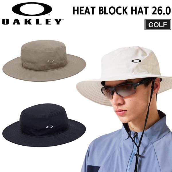 オークリー ゴルフ ハット OAKLEY HEAT BLOCK HAT 26.0 帽子 ポリエステル