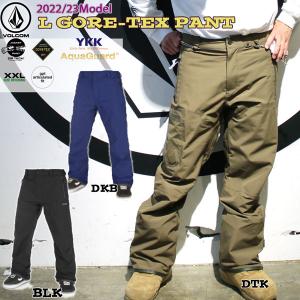 予約 スノーボード ウエア 22-23 VOLCOM ボルコム L GORE-TEX PANT エルゴアパンツ 22-23-PT-VLC