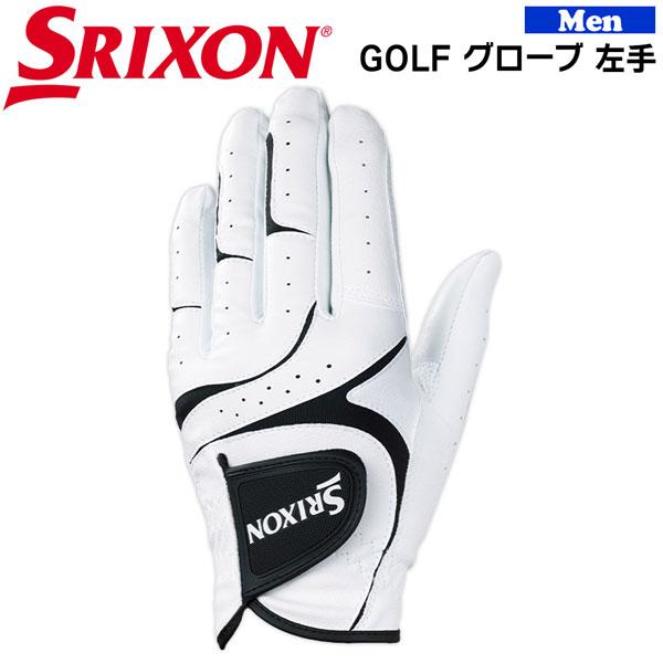 ダンロップ スリクソン DUNLOP SRIXON ゴルフ GOLF 手袋 グローブ ホワイト ブラ...