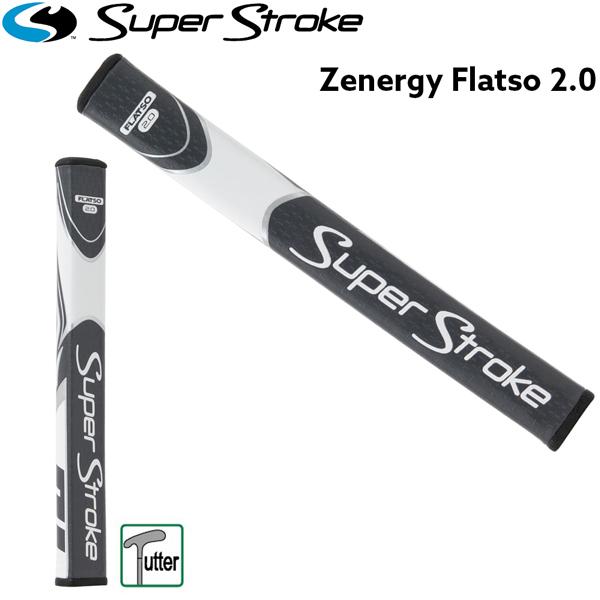 スーパーストローク Zenergy Flatso 2.0 GY/WH