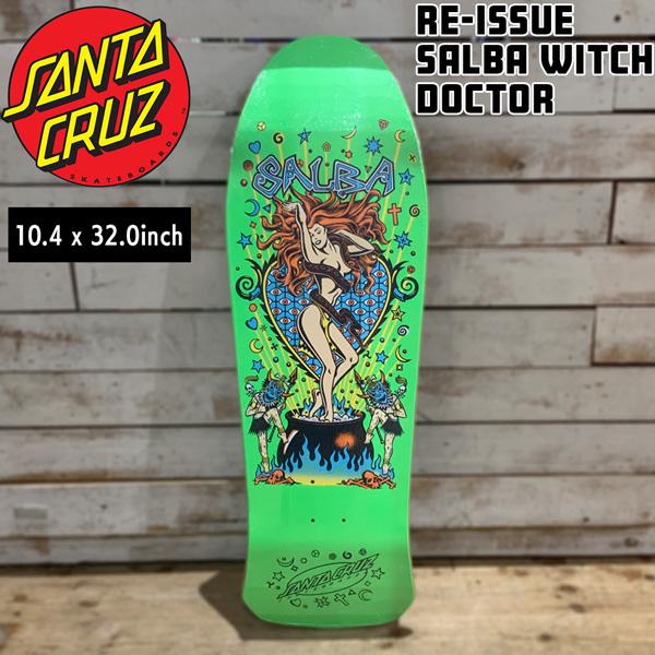 スケボー デッキ サンタクルーズ SANTACRUZ RE-ISSUE SALBA WITCH DO...