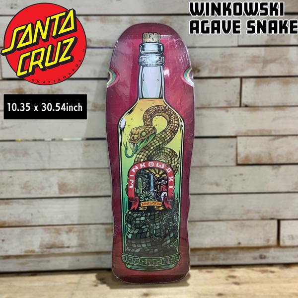スケボー デッキ サンタクルーズ SANTACRUZ WINKOWSKI AGAVE SNAKE 1...