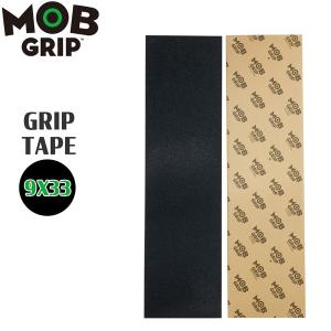 スケートボード スケボー パーツ デッキテープ MOB GRIP モブグリップ グリップテープ GRIPTAPE ブラック 9X33インチ｜move