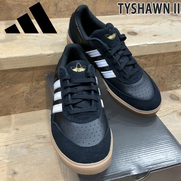 アディダス タイショーン2 ADIDAS TYSHAWNII BLACK/WHITE/GUM HQ4...