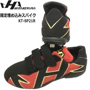 スパイク 埋め込みスパイク 野球 HATAKEYAMA ハタケヤマ 限定 レッド/ブラック/ゴールド KT-SP21R