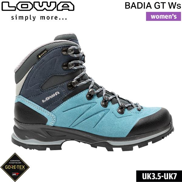 値下げ 登山靴 ローバー LOWA  トレッキングシューズ バディア GT Ws アクアマリーン  ...
