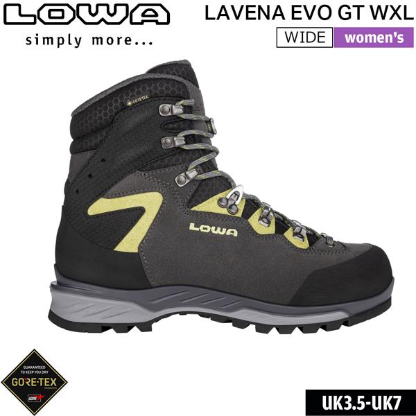 登山靴 ローバー LOWA  トレッキングシューズ ラベーナ EVO GT Ws WXL アンスラサ...