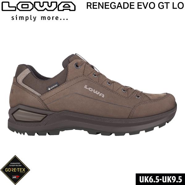 ローバー LOWA  トレッキングシューズ レネゲード EVO GT LO エスプレッソ×ブラック ...