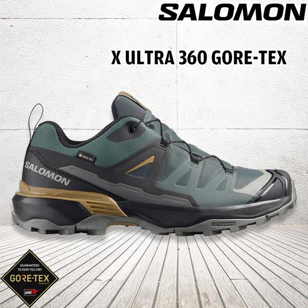 サロモン X ULTRA 360 GTX 登山靴 トレッキングシューズ ゴアテックス 防水 ハイキン...