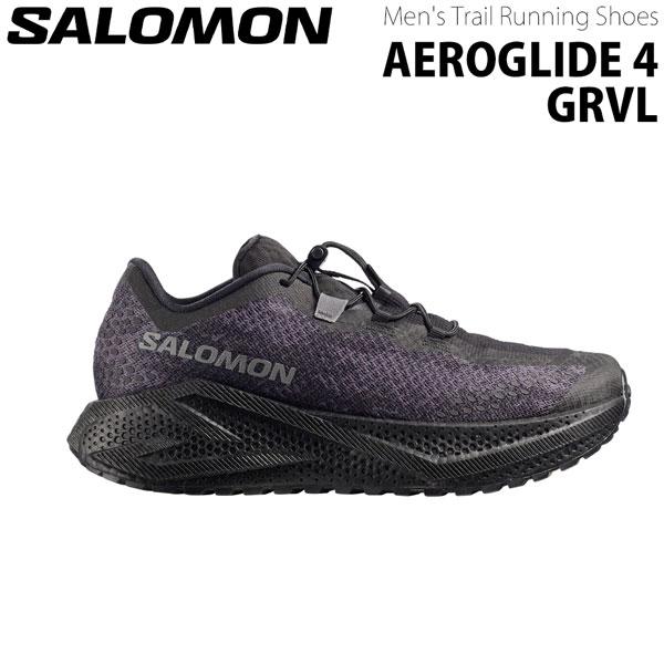 サロモン AERO GLIDE 4 GRVL グラベルランニングシューズ ランニング トレイル SA...