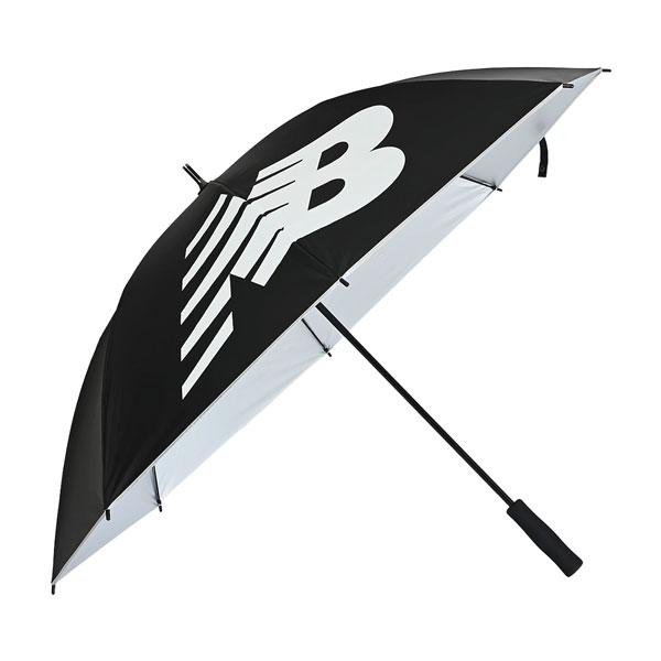 ニューバランス New Balance 日傘 晴雨兼用 野球 ゴルフ アンブレラ 70cm ブラック...