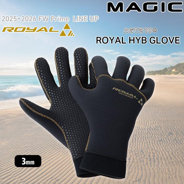 予約 マジック グローブ ロイヤル 25-26 MAGIC ROYAL 3mm HYB GLOVE ...