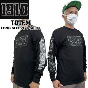 話題 注目商品 1910 9teenten ナインティーンテン TOTEM LONG TEE トーテムロングティ｜move