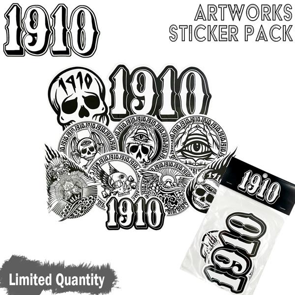 ナインティーンテン 1910 ステッカーパック 10枚 ARTWORKS STICKER PACK ...