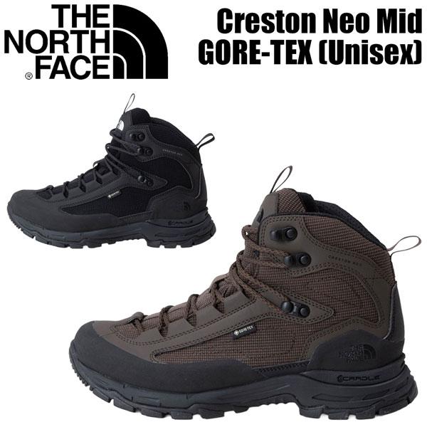 ザ・ノースフェイス 登山靴 NF52612 クレストン ネオ ミッド ゴアテックストレッキングシュー...