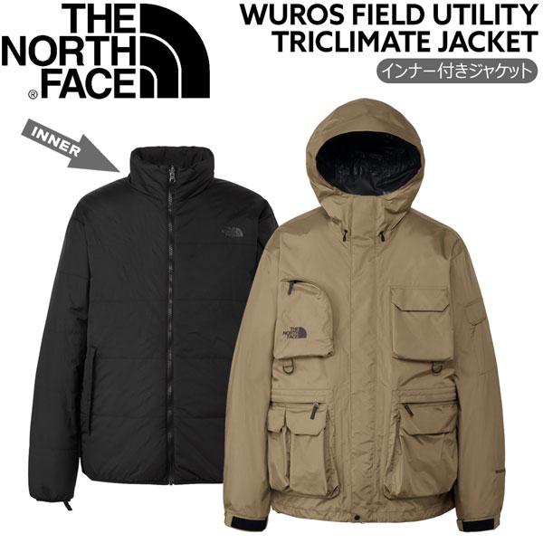 THE NORTH FACE WUROS FIELD UTILITY TRICLIMATE JACK...