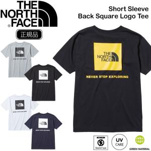 ザ ノースフェイス 半袖　バックスクエアー　ロゴTシャツ