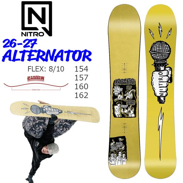 26-27 NITRO ALTERNATOR スノーボード ナイトロ オルタネイター フリーライド ...