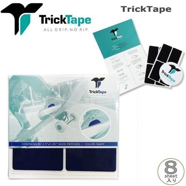 TRICKTAPE トリックテープ ブラック (8枚/1set) 1枚 約6cm x 3cm スケー...