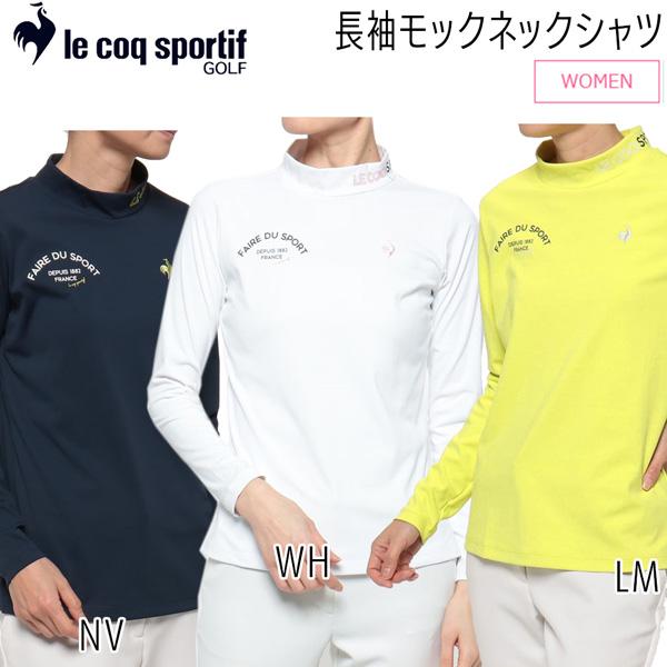 値下げ ルコックスポルティフ le coq sportif 長袖モックネックシャツ QGWVJB00...