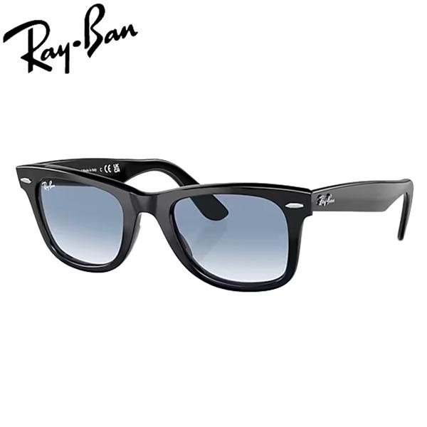 レイバン サングラス RayBan WAYFARER フレーム/BLACK レンズ/CLEAR GR...