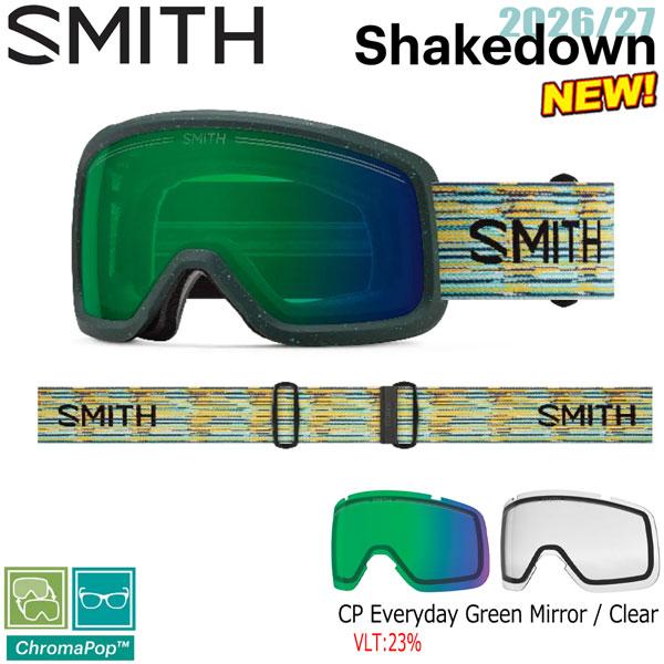 予約 26-27 SMITH スミス SHAKEDOWN シェイクダウン EMERALD RENU ...