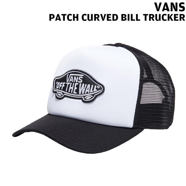 バンズ キャップ VANS CLASSIC PATCH CURVED BILL TRUCKER BL...
