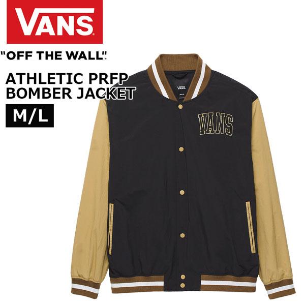 バンズ ジャケット VANS ATHLETIC PRFP BOMBER JACKET BLACK/A...
