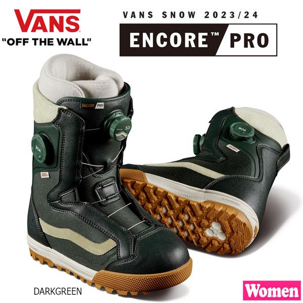 スノーボード ブーツ 靴 レディース 23-24 VANS バンズ ENCORE PRO エンコアプ...