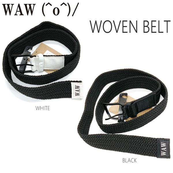 スキー スノーボード ベルト 23-24 WAW ワウ WOVEN BELT ウォーベンベルト スト...