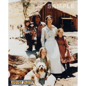 ブロマイド写真（外国製）『大草原の小さな家』／家族5人と犬／マイケル・ランドン、メリッサ・ギルバート、カレン・グラッスル