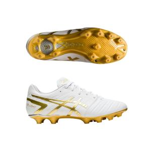 アシックス　ASICS DS LIGHT WIDE[GLORY GOLD PACK] 1103A069 122 サッカースパイク 幅広 ワイド 天然皮革 カンガルー   MOW-SPORTS｜mow-sports