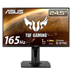 ASUSTek ゲーミングモニター TUF Gaming VG259QR 24.5インチ/フルHD/IPS/165Hz/1ms/PS5対応/G-Syn