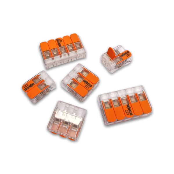 ワゴ ワンタッチコネクター WFRシリーズ WAGO 差込み形コネクター 電気工事士技能試験 練習材...