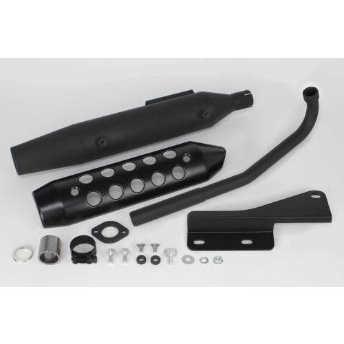 武川 クロスカブ110(JA60)SSSマフラー(ブラックプロテクター) /04-02-0373