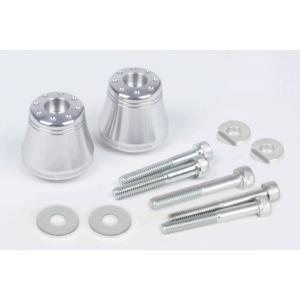 武川 アクセサリーバーエンド(ノーマルハンドル用)(シルバー)/06-01-0174