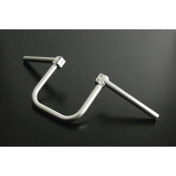 武川 アジャストステアリングハンドル（シルバー）/06-01-2005