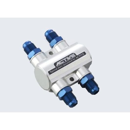 アクティブ オイルクーラー用 サーモスタット本体 #8 シルバー  (1341318)