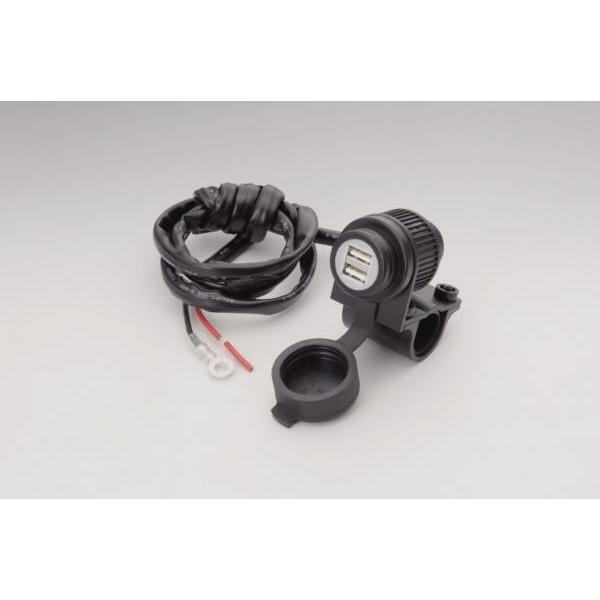 キジマ USBポートキット USBx2 ハンドルクランプ /304-6221