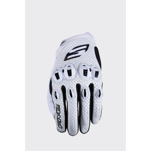 FIVE Advanced Gloves（ファイブ） STUNT EVO2 LEATHER グローブ/WHITE
