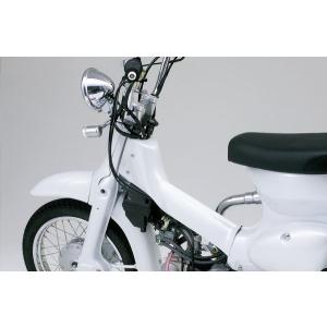 カブ　Ｃ100 フロントライトカバー スーパーカブ HONDA ホンダ C100 フロントカバー：アルミホーン
