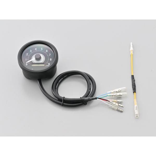 デイトナ VELONAシリーズ 電気式タコメーター 60φ/8000rpm/ブラックボディ (442...