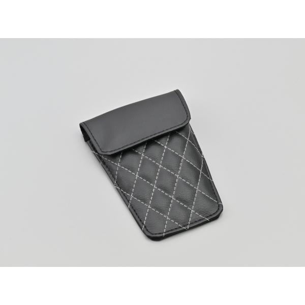 デイトナ  小物入れ付きレザータンクパッド/ダイヤ (49128)