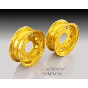 KITACO（キタコ） モンキー 8インチアルミホイールset(WIDE)ゴールド