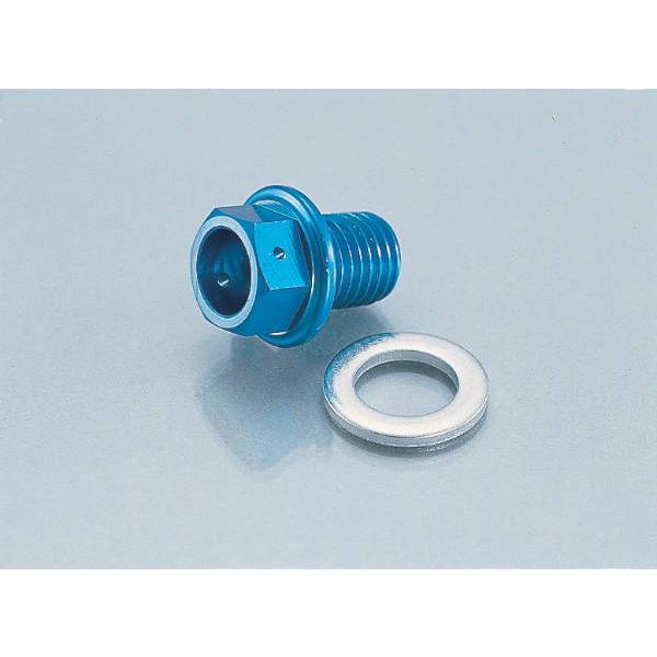 キタコ アルミドレンボルトM12×14mm×ピッチ1.5 /772-0500000