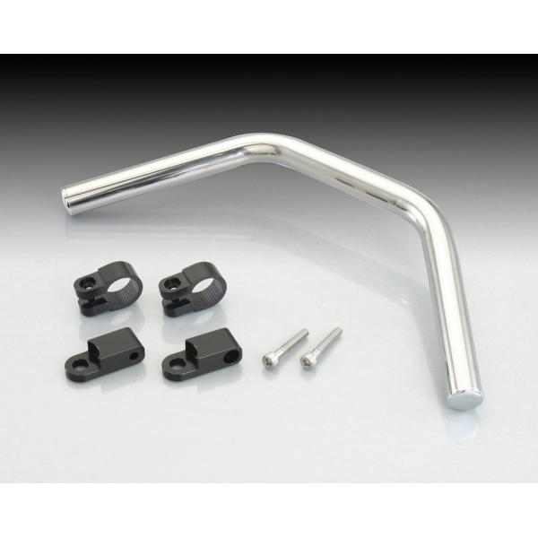 キタコ スーパーカブ110（JA07）フロントファッションバー（ブラック）/80-617-14241