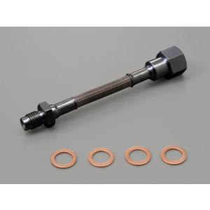 装飾 8932□Z400FX(E1〜E3) ブレーキホース黒フルセット(10点