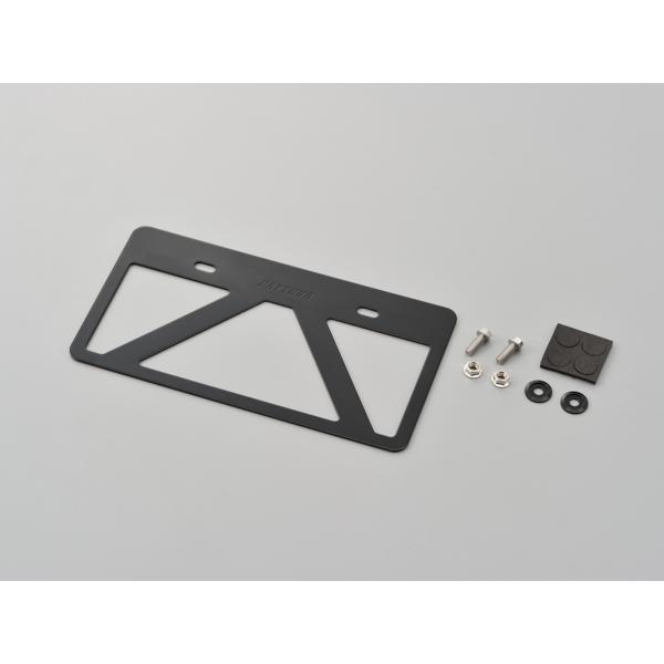 デイトナ 軽量ナンバープレートスタビライザー 126cc以上用/ブラック (99678)